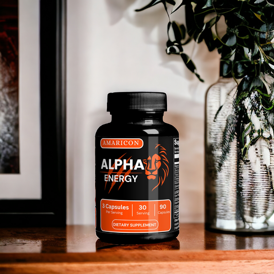 Ignite Your Inner Power with AMARICON Alpha Energy: Boost Strength, Stamina, and Vitality