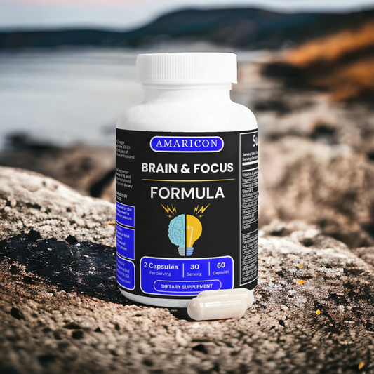 Unlock Your Brain’s Potential with AMARICON Brain Focus Formula: Stay Sharp, Stay Ahead