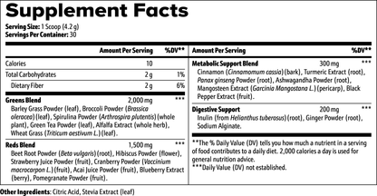 Greens Superfood - Nutrient-Rich Plant-Based Powerhouse for Optimal Health