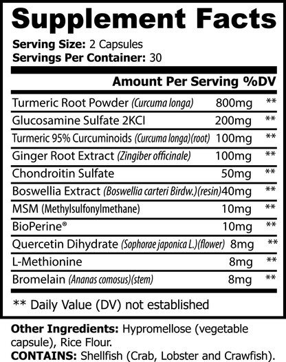 Platinum Turmeric – Advanced Joint Support and Holistic Wellness Formula