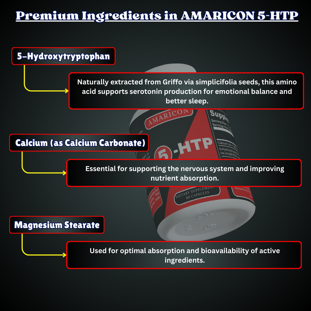 5-HTP - Natural Support for Emotional Well-being and Healthy Sleep