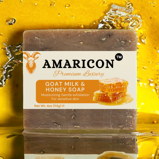 Goat Milk Honey Soap – Nourishing and Gentle Exfoliation – 4 oz