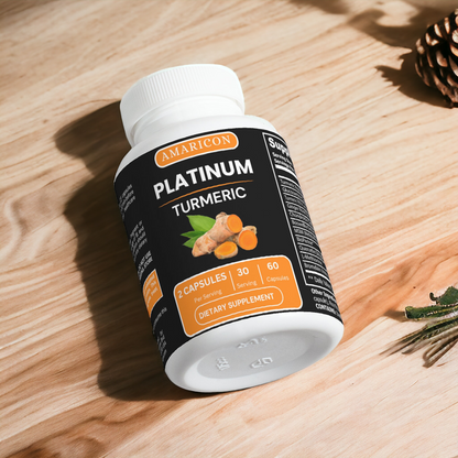 Platinum Turmeric – Advanced Joint Support and Holistic Wellness Formula