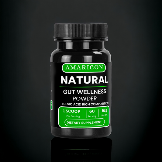 Natural Gut Wellness Powder – Fulvic Acid Formula for Digestive Health