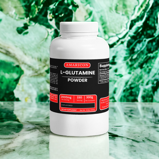 L-Glutamine Powder – Premium Muscle & Immune Support – 0.66 lb