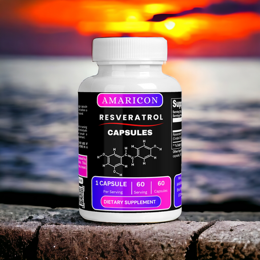 Resveratrol 50% 600mg – Potent Antioxidant for Heart Health & Weight Control