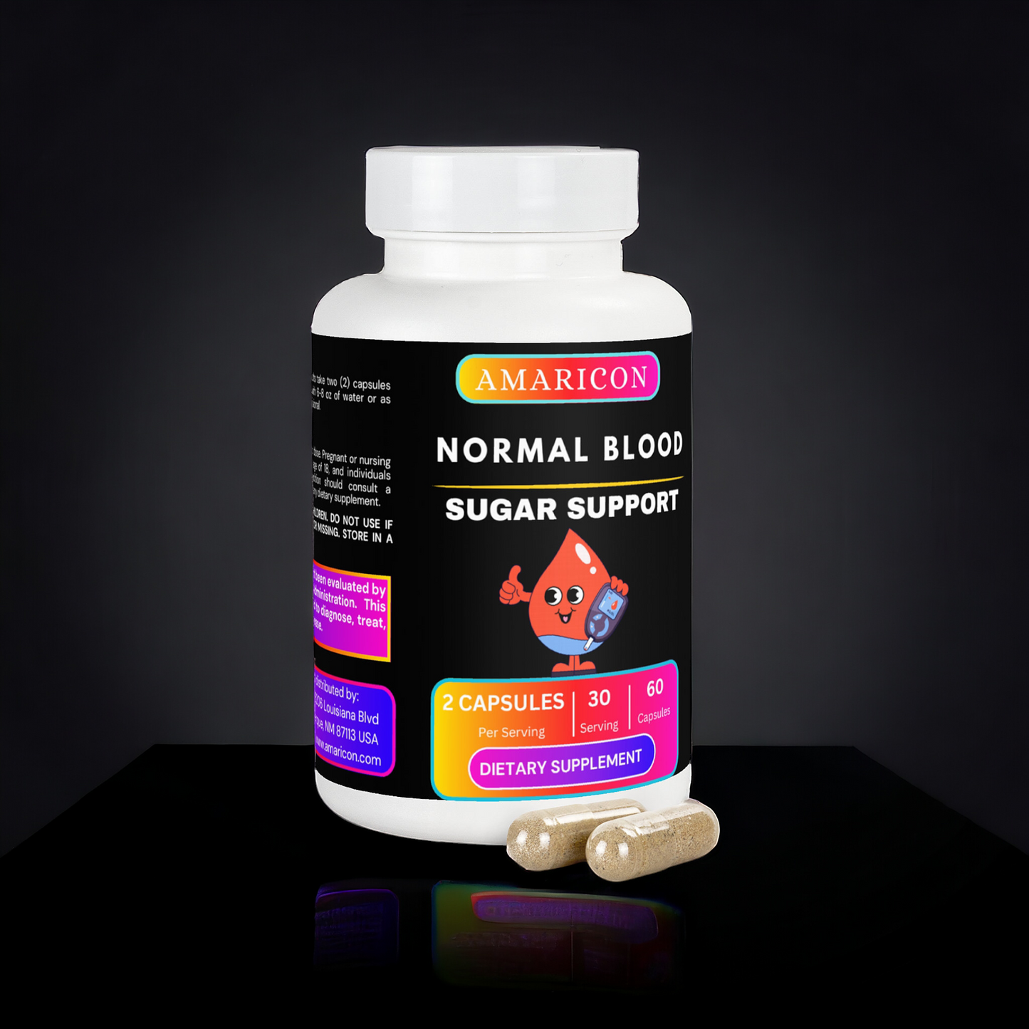 Normal Blood Sugar Support – Comprehensive Supplement for Healthy Glucose Metabolism and Insulin Sensitivity