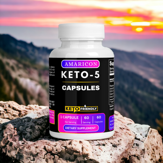 Keto-5 – Advanced Keto Support for Healthy Weight Control and Metabolism Boost