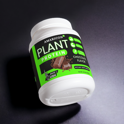 Plant Protein (Chocolate) - Premium Plant-Based Protein for Muscle Recovery and Growth