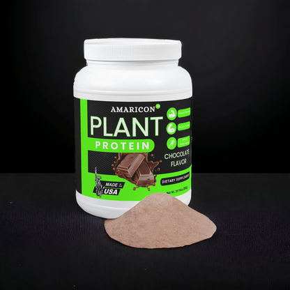 Plant Protein (Chocolate) - Premium Plant-Based Protein for Muscle Recovery and Growth