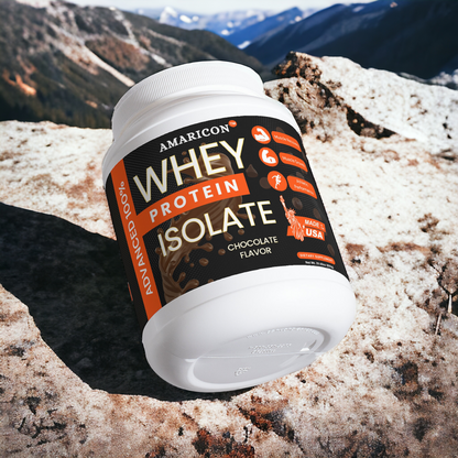 Advanced 100% Whey Protein Isolate (Chocolate) – Muscle Growth & Recovery – 29.60 oz