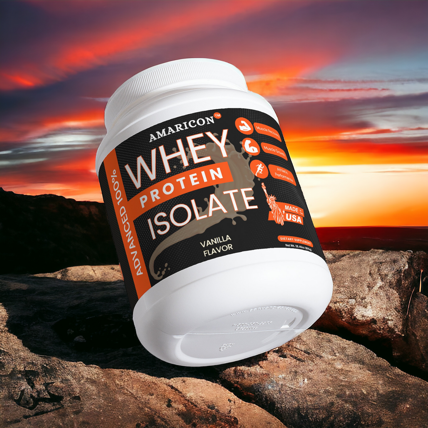 Advanced 100% Whey Protein Isolate (Vanilla)