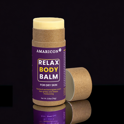 Relax Body Balm – Deep Moisturization and Aromatherapy – 2.5 oz