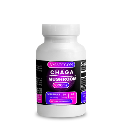 Chaga Mushroom Capsules – Boost Your Body with Nature’s Most Powerful Mushroom