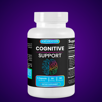 Cognitive Support - 30 Capsules for Enhanced Focus and Mental Clarity