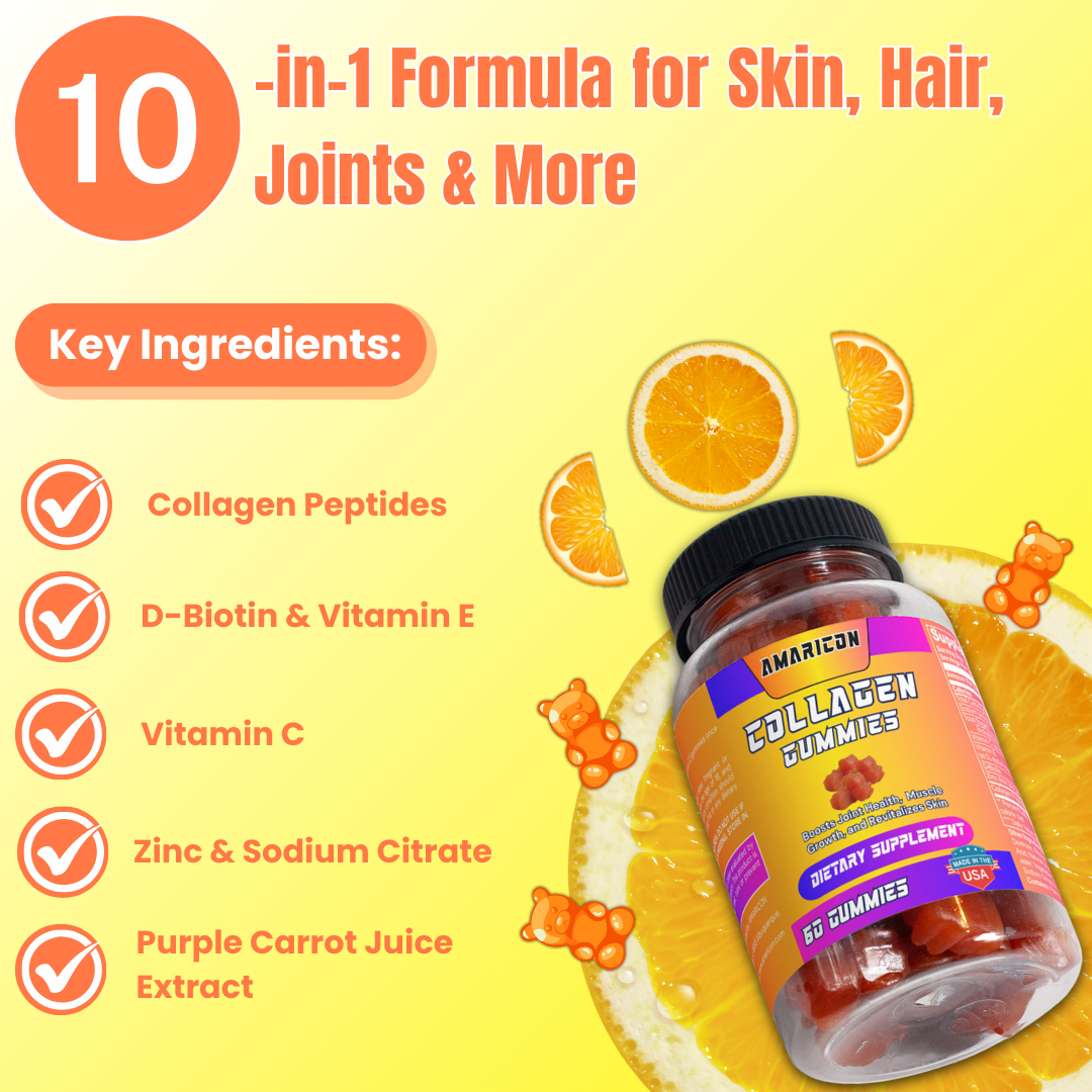 Collagen Gummies (Adult) - Nourish Your Joints, Skin, and Muscles