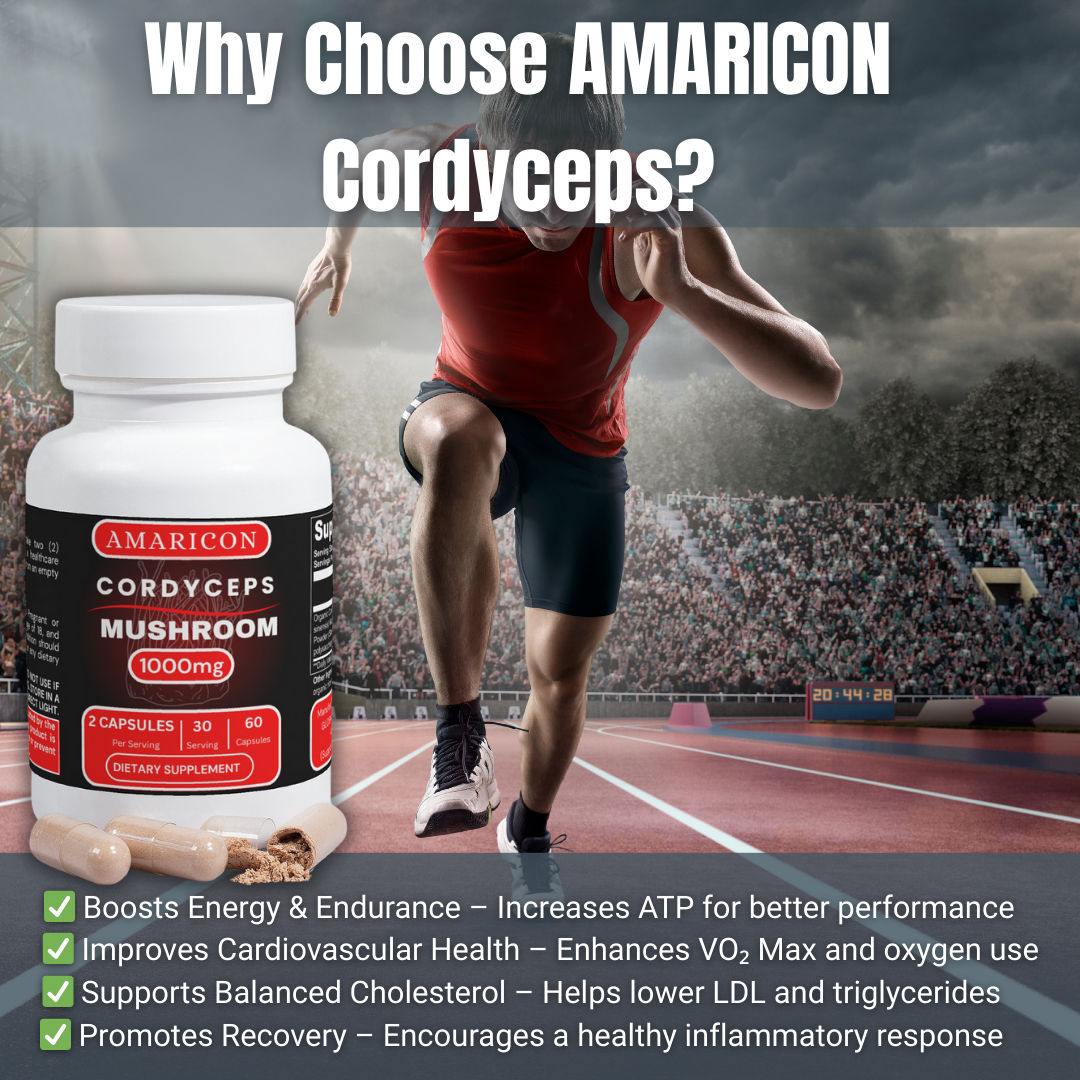 Cordyceps Mushroom Capsules – Unlock Your Peak Performance Naturally