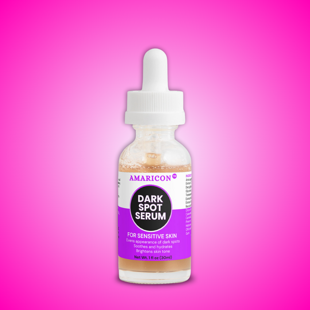Dark Spot Serum for Sensitive Skin – Gentle Hydration and Even Skin Tone – Natural Extracts – 1 fl oz