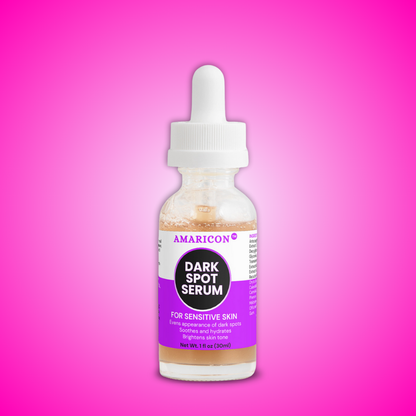 Dark Spot Serum for Sensitive Skin – Gentle Hydration and Even Skin Tone – Natural Extracts – 1 fl oz