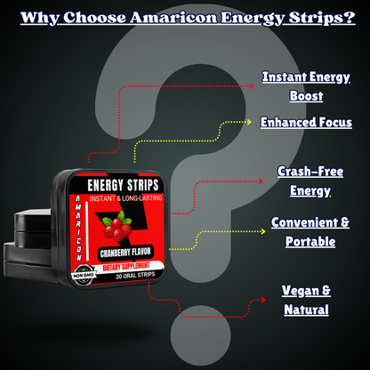 Energy Strips - Enhanced Focus, Endurance, and Mental Clarity with Natural Ingredients