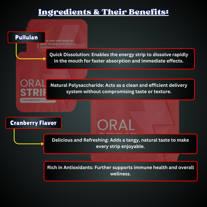 Energy Strips - Enhanced Focus, Endurance, and Mental Clarity with Natural Ingredients