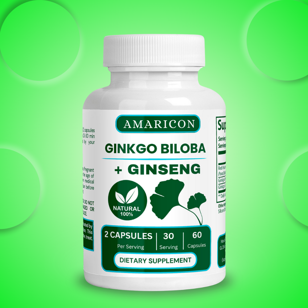 Ginkgo Biloba + Ginseng – Ancient Wisdom for Modern Wellness