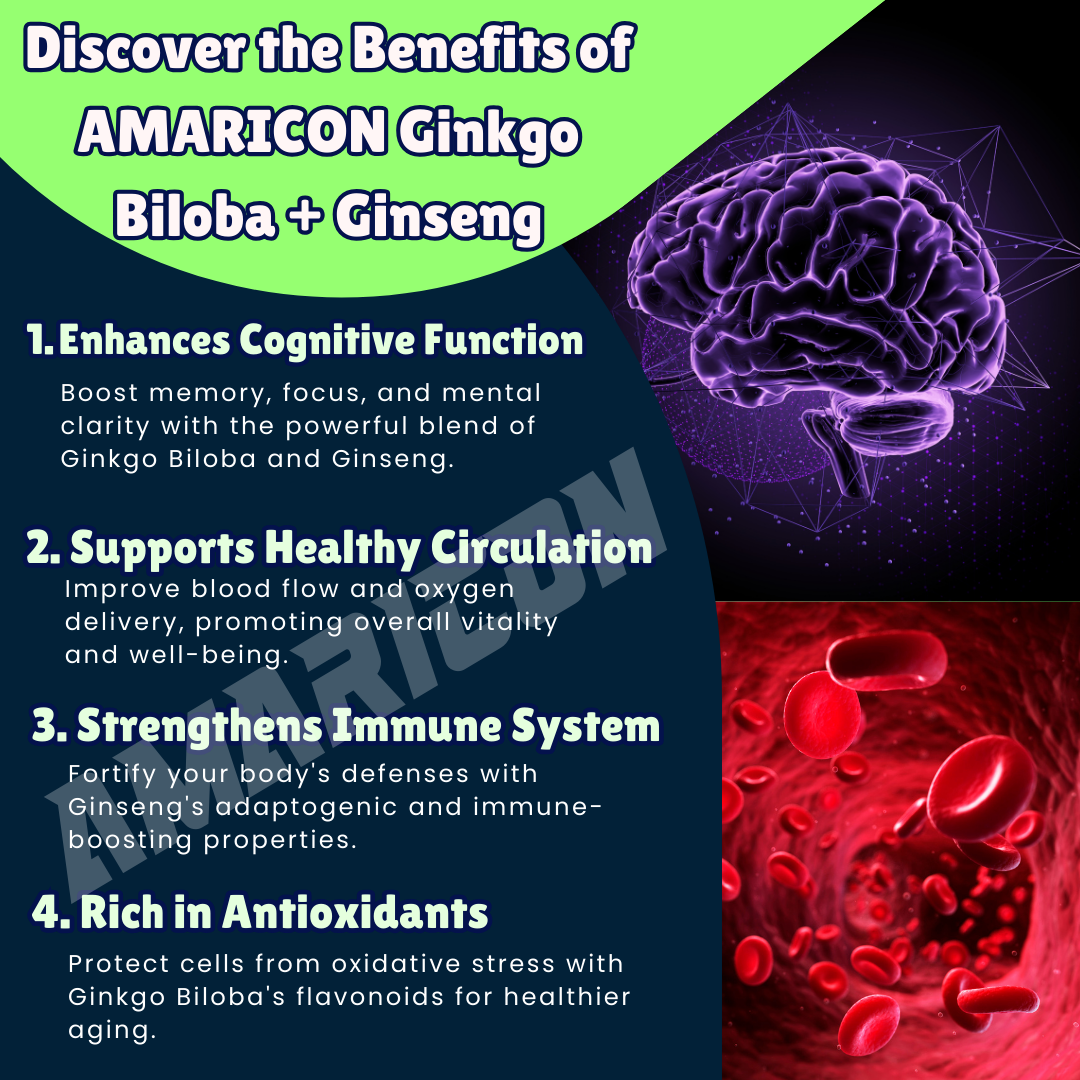 Ginkgo Biloba + Ginseng – Ancient Wisdom for Modern Wellness