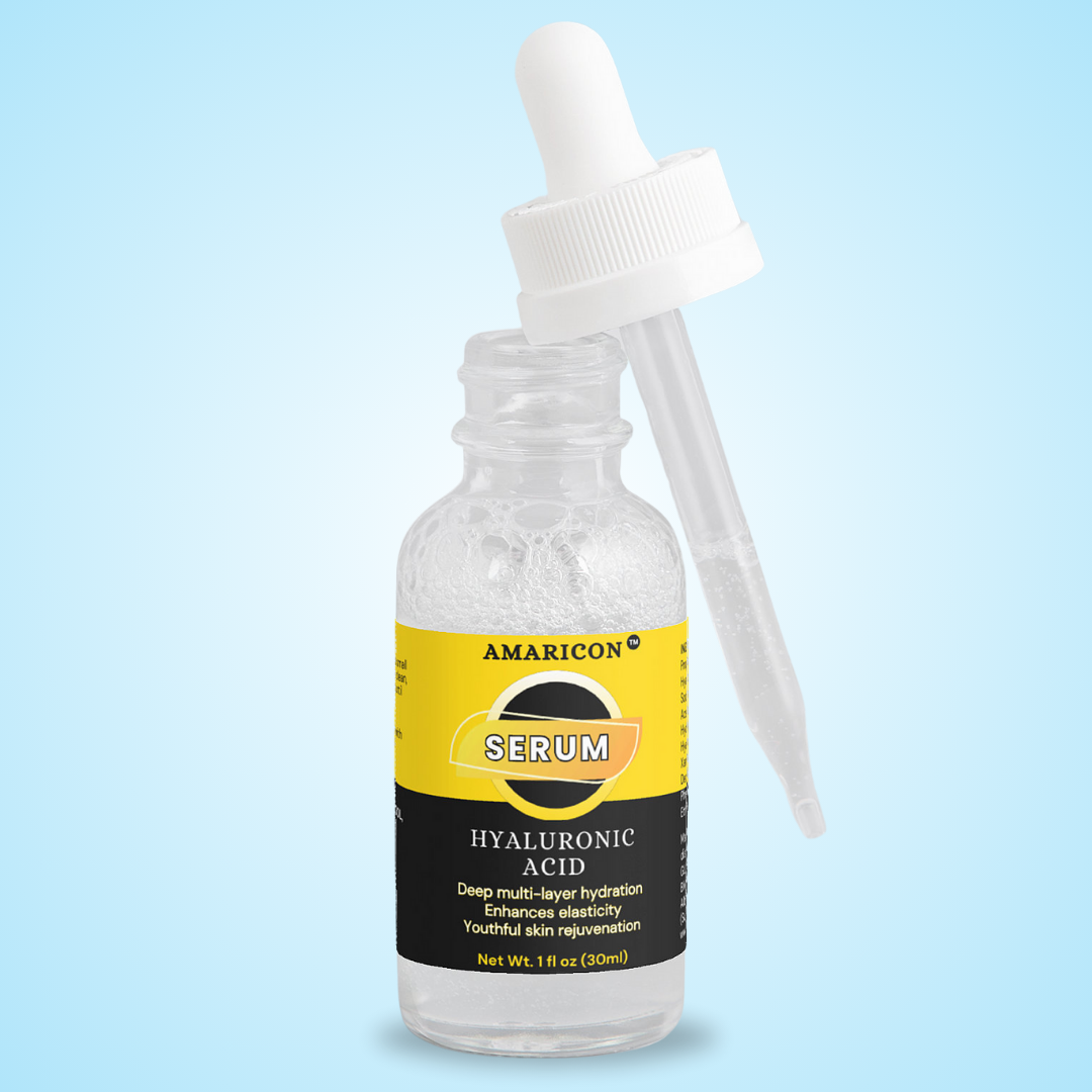 Hyaluronic Acid Serum – Advanced Multi-Layer Hydration – 1 fl oz
