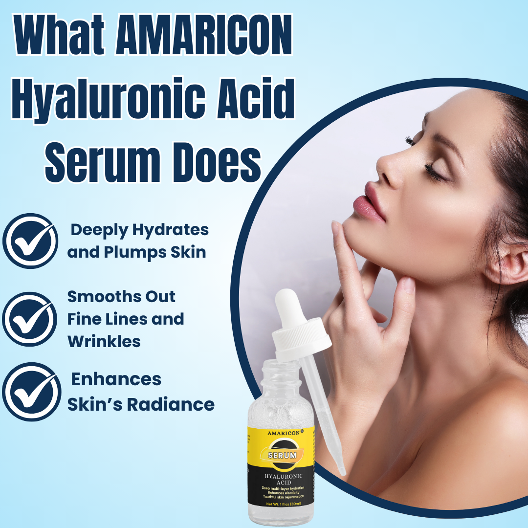 Hyaluronic Acid Serum – Advanced Multi-Layer Hydration – 1 fl oz