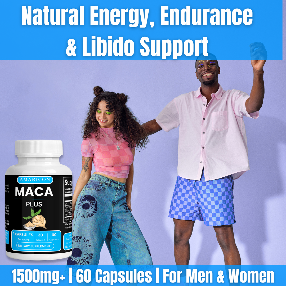 Maca Plus – Harness the Power of Three Maca Varieties for Optimal Vitality