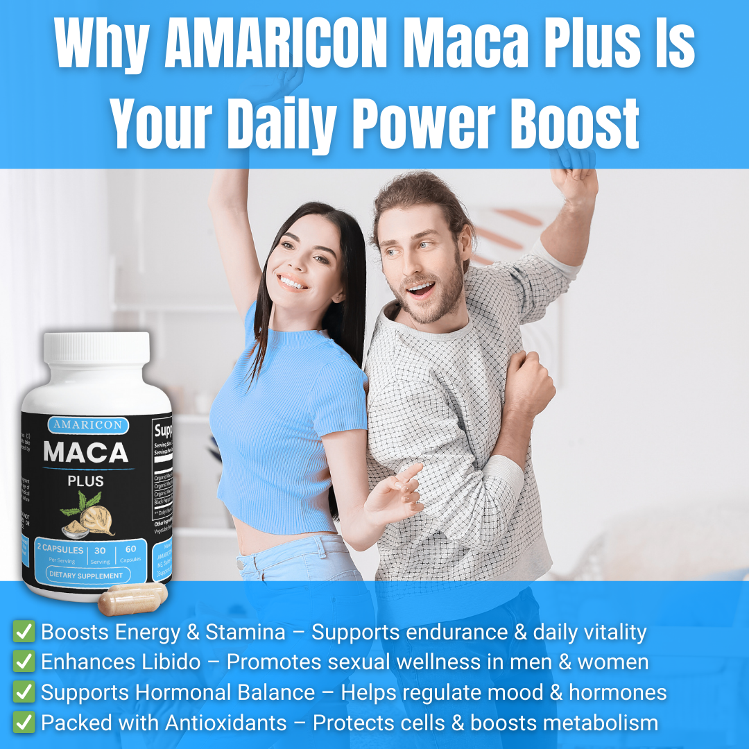 Maca Plus – Harness the Power of Three Maca Varieties for Optimal Vitality