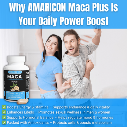 Maca Plus – Harness the Power of Three Maca Varieties for Optimal Vitality