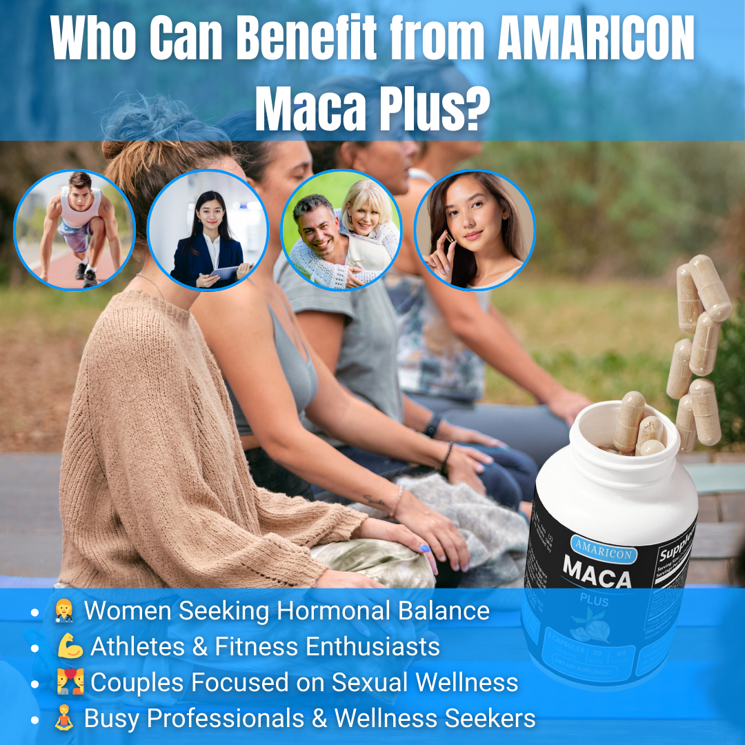 Maca Plus – Harness the Power of Three Maca Varieties for Optimal Vitality