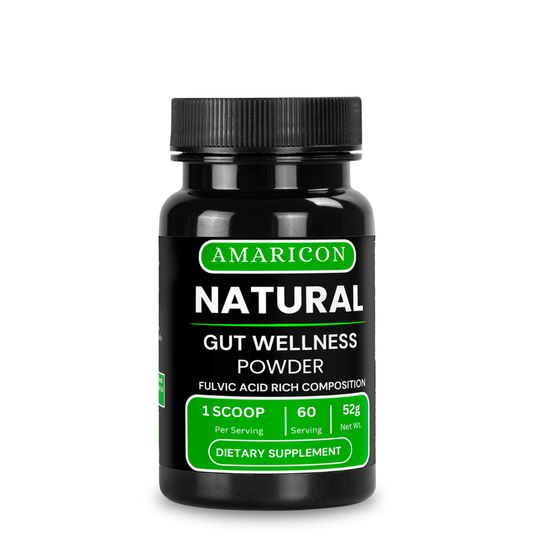 Natural Gut Wellness Powder – Fulvic Acid Formula for Digestive Health