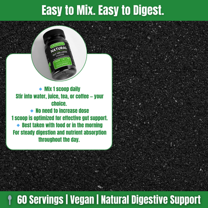 Natural Gut Wellness Powder – Fulvic Acid Formula for Digestive Health