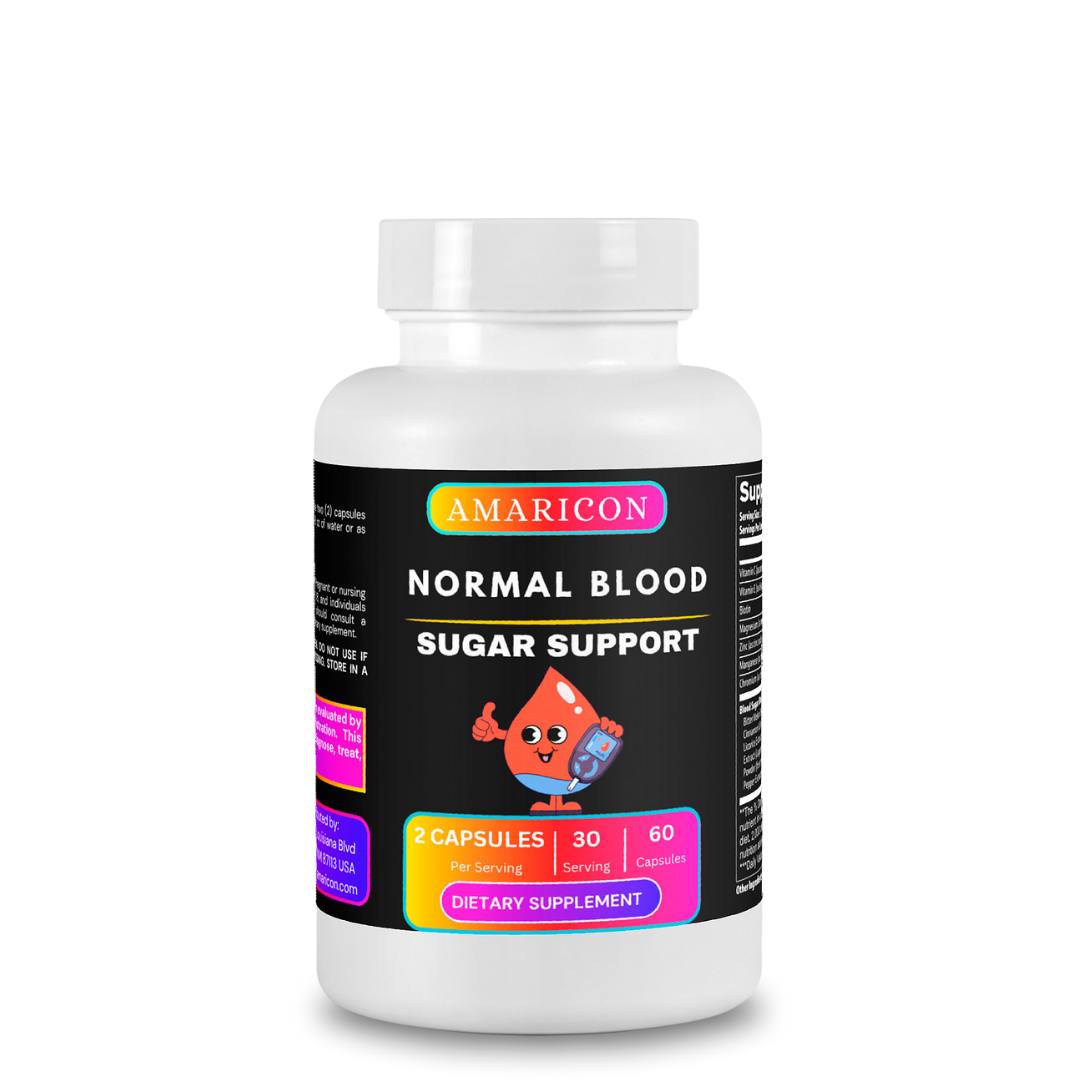 Normal Blood Sugar Support – Comprehensive Supplement for Healthy Glucose Metabolism and Insulin Sensitivity