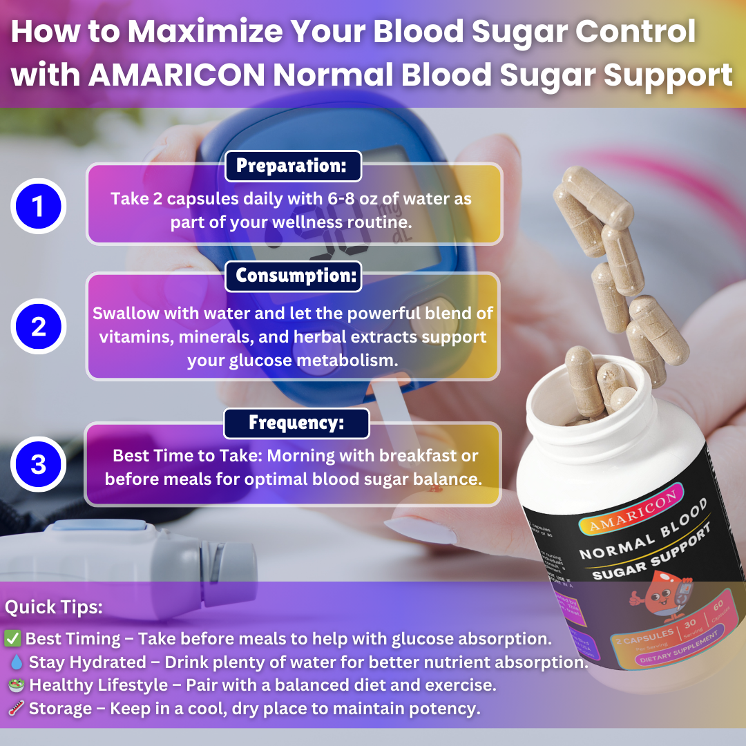 Normal Blood Sugar Support – Comprehensive Supplement for Healthy Glucose Metabolism and Insulin Sensitivity