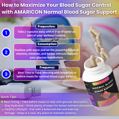 Normal Blood Sugar Support – Comprehensive Supplement for Healthy Glucose Metabolism and Insulin Sensitivity