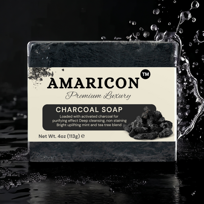 Charcoal Soap – Deep Cleansing Non-Staining Formula with Activated Charcoal