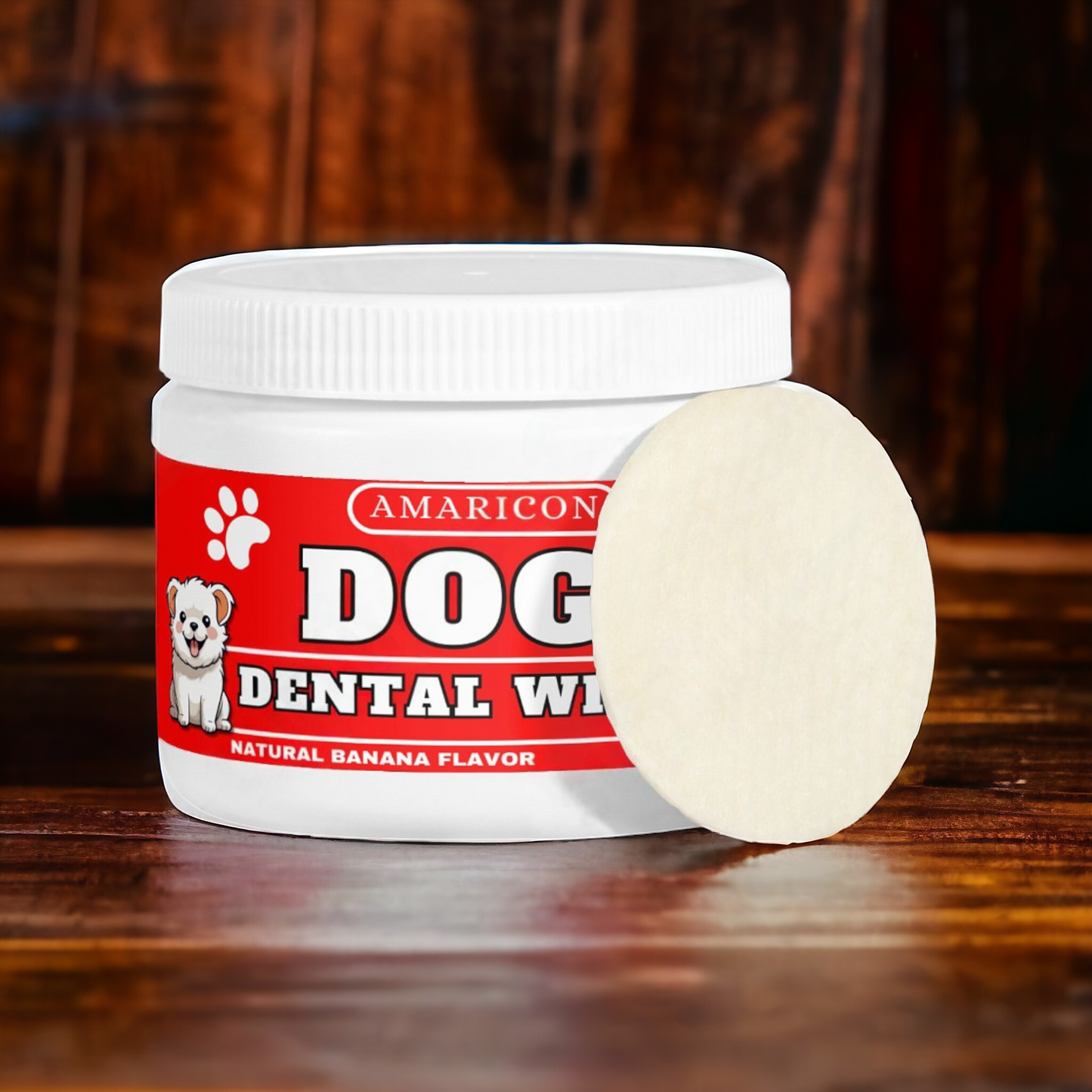 Dog Dental Wipes – Easy and Effective Oral Care – 100 Wipes