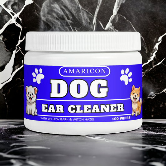 Dog Ear Cleaner Wipes – Gentle and Effective Ear Care – 100 Wipes