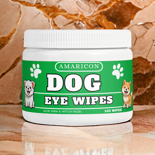 Dog Eye Wipes – Gentle and Natural Eye Care – 100 Wipes