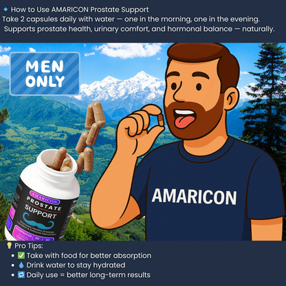 Prostate Support – Holistic Men's Wellness Formula