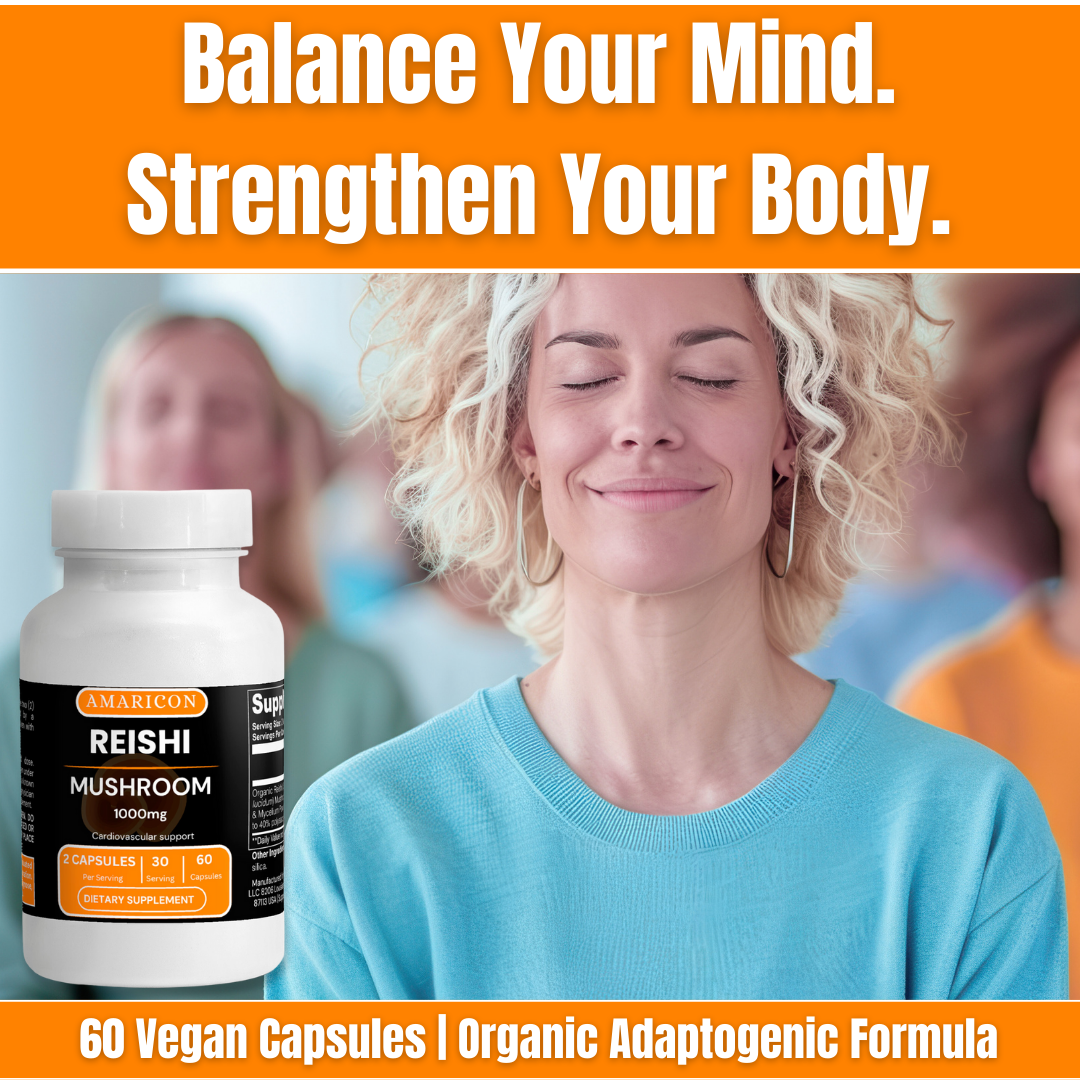 Reishi Mushroom – Immune and Cognitive Support from Nature’s Top Adaptogen