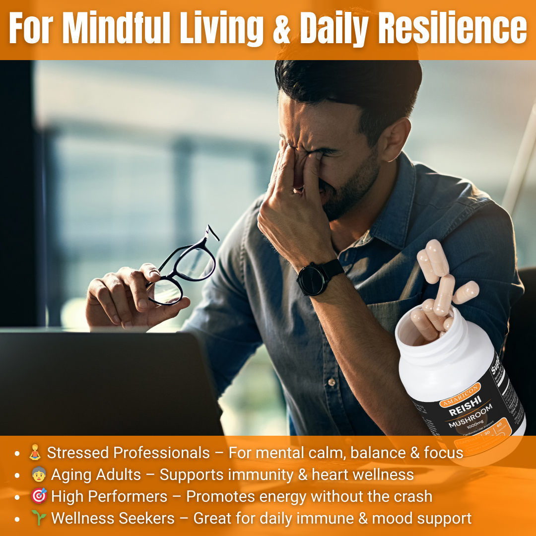 Reishi Mushroom – Immune and Cognitive Support from Nature’s Top Adaptogen