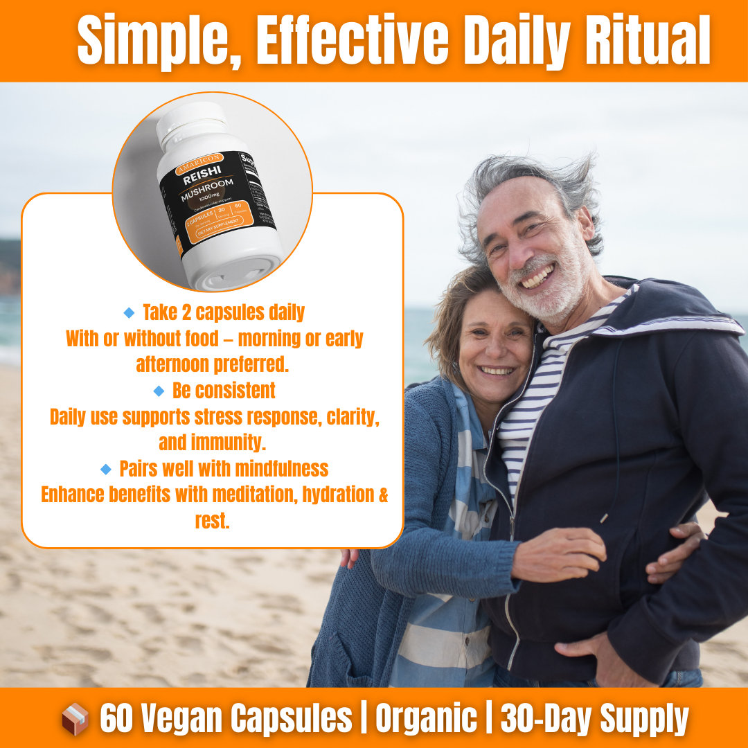 Reishi Mushroom – Immune and Cognitive Support from Nature’s Top Adaptogen