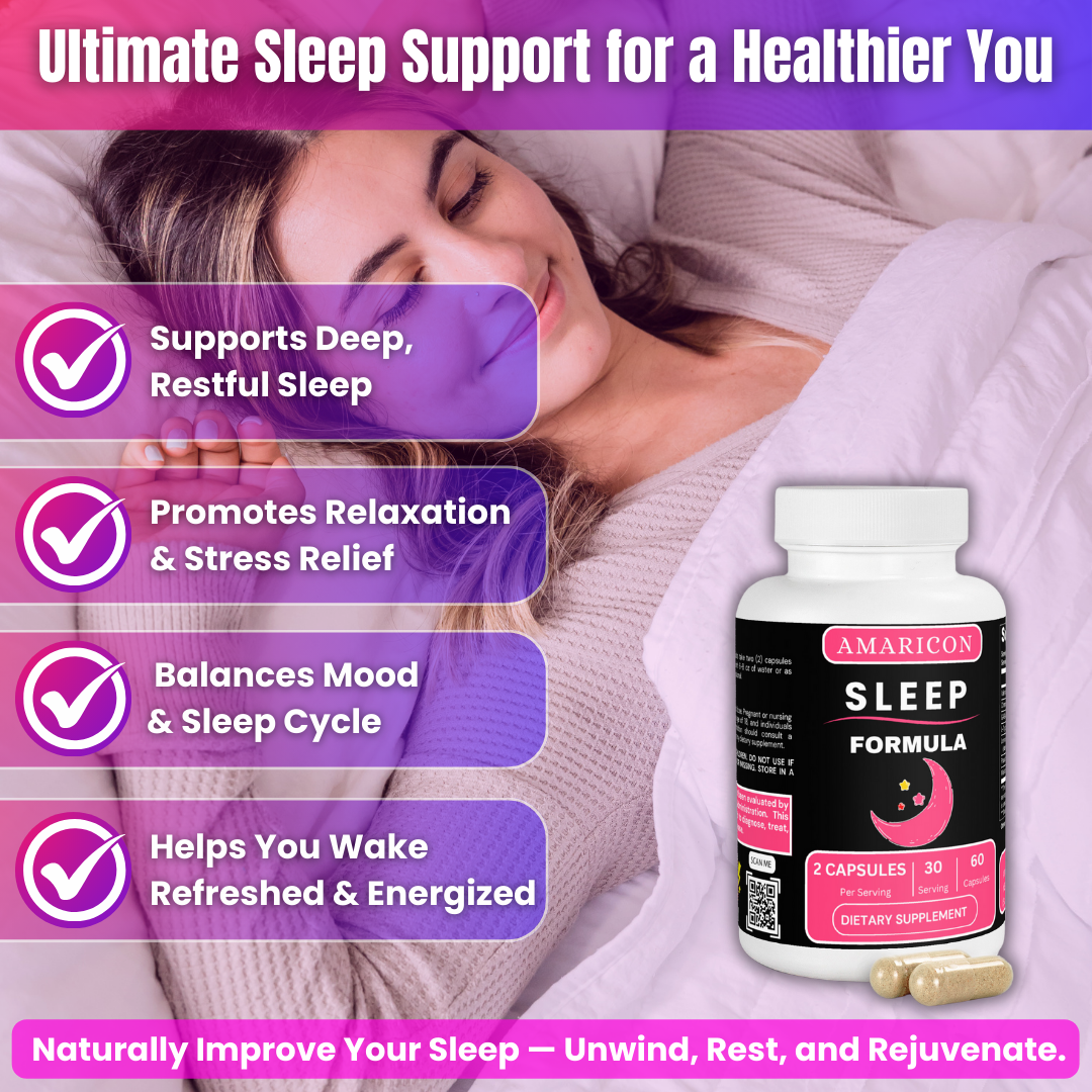 Sleep Formula – Natural Support for Restful Sleep and Relaxation