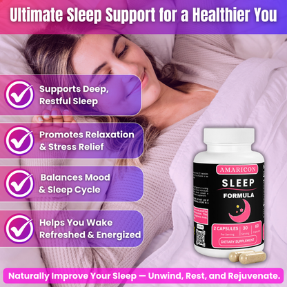 Sleep Formula – Natural Support for Restful Sleep and Relaxation