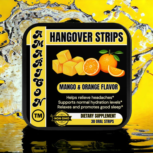 Hangover Strips - Ayurvedic Relief for Post-Party Wellness