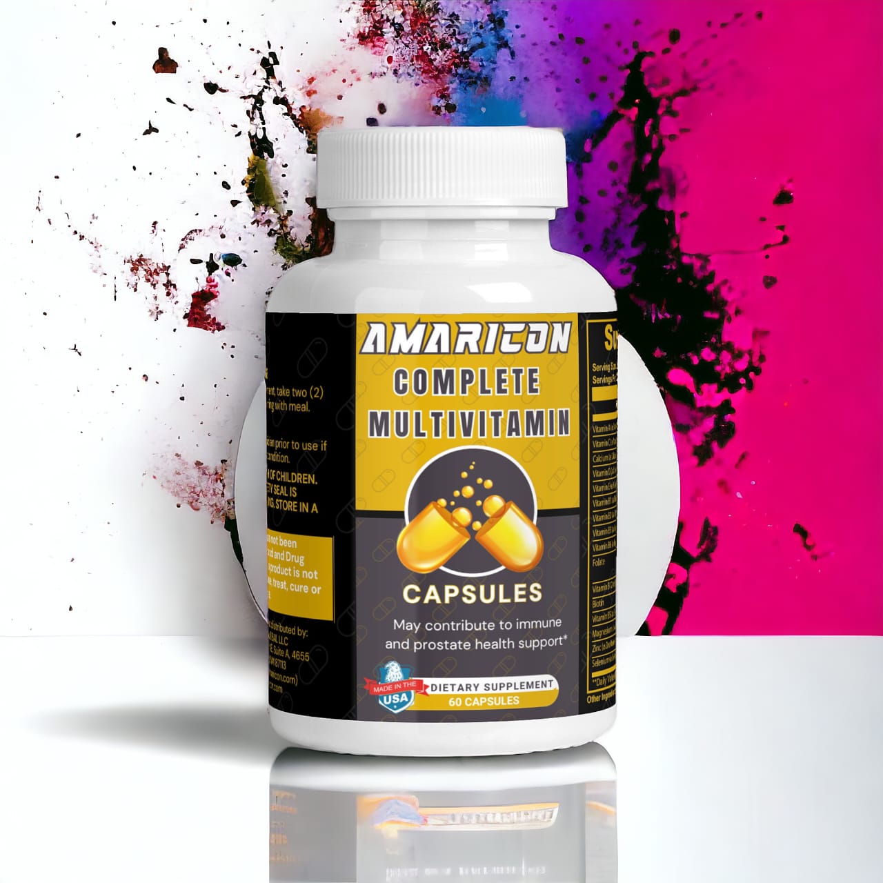 Complete Multivitamin Complex - Antioxidant-Rich Formula with Performance Enhancers, B Vitamins, and Immune System Support